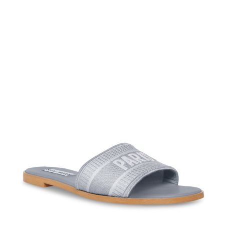 Sandalias de Diapositivas Steve Madden Knox Mujer Gris | ES GS1863